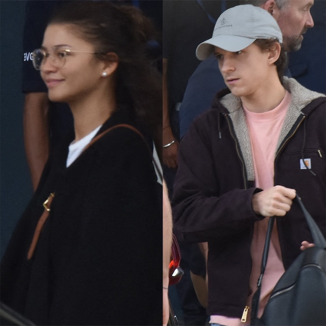 Zendaya, Tom Holland, Mumbai Airport